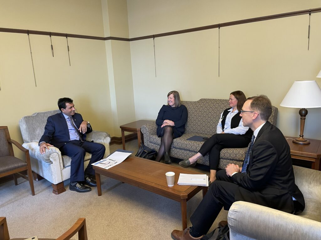 CAMRT meeting MP Rana